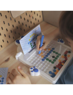 WOOPIE Tablica Magnetyczna dla Dzieci Montessori MagPad Królik 2