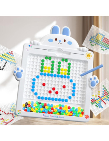 WOOPIE Tablica Magnetyczna dla Dzieci Montessori MagPad Królik