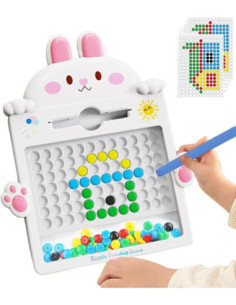 WOOPIE Tablica Magnetyczna dla Dzieci Montessori MagPad Królik
