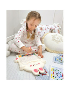 WOOPIE Tablica Magnetyczna dla Dzieci Montessori MagPad Królik 2