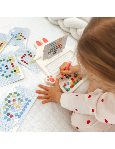 WOOPIE Tablica Magnetyczna dla Dzieci Montessori MagPad Królik