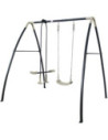 AXI Huśtawki Ogrodowe z Metalowym Stelażem dla Dzieci
