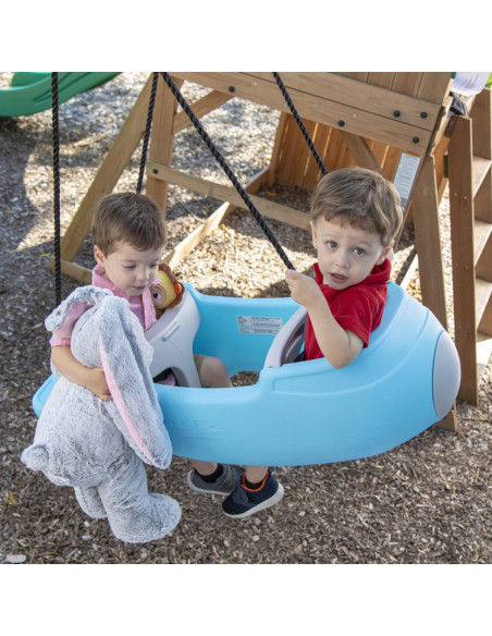 STEP2 Dwuosobowa Huśtawka Rakieta dla Dzieci