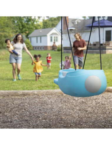 STEP2 Dwuosobowa Huśtawka Rakieta dla Dzieci