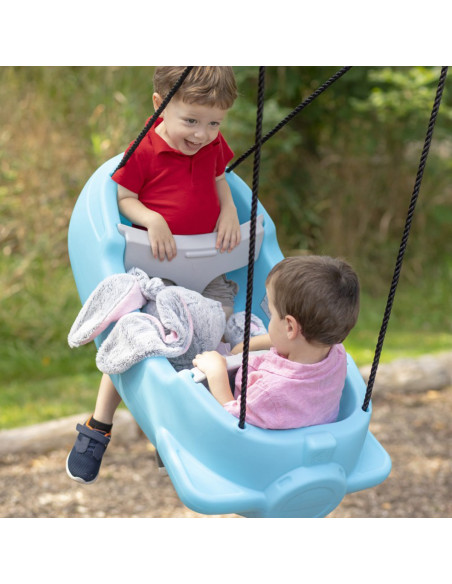 STEP2 Dwuosobowa Huśtawka Rakieta dla Dzieci