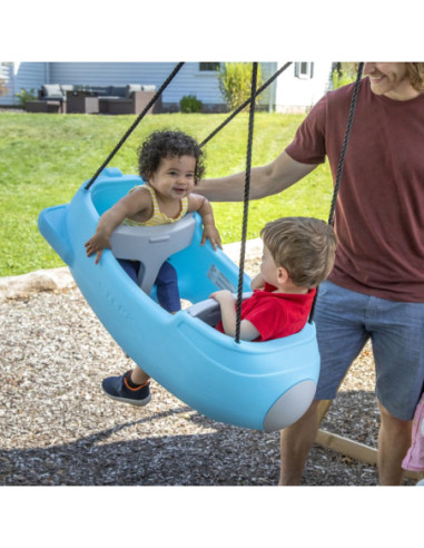 STEP2 Dwuosobowa Huśtawka Rakieta dla Dzieci