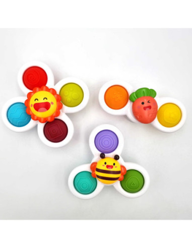 WOOPIE Spiner Zabawka Sensoryczna Edukacyjna 3w1