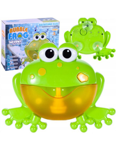 WOOPIE Zabawka do Kąpieli Żaba do Robienia Piany z Melodią