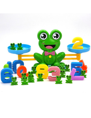 WOOPIE Waga Równoważna Szalkowa Nauka Liczenia Żaba