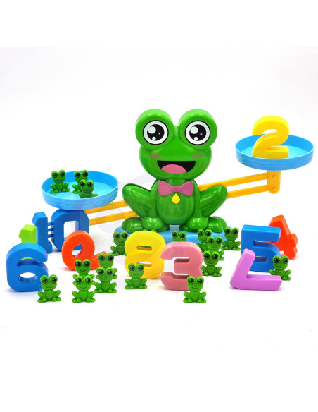 WOOPIE Waga Równoważna Szalkowa Nauka Liczenia Żaba