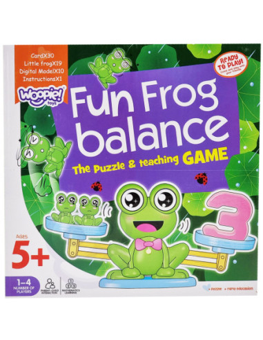 WOOPIE Waga Równoważna Szalkowa Nauka Liczenia Żaba