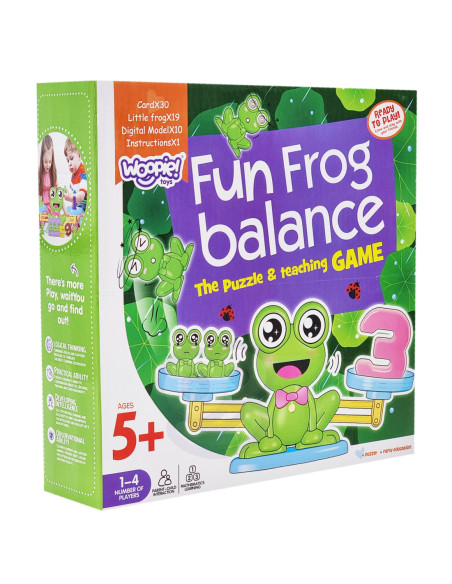 WOOPIE Waga Równoważna Szalkowa Nauka Liczenia Żaba