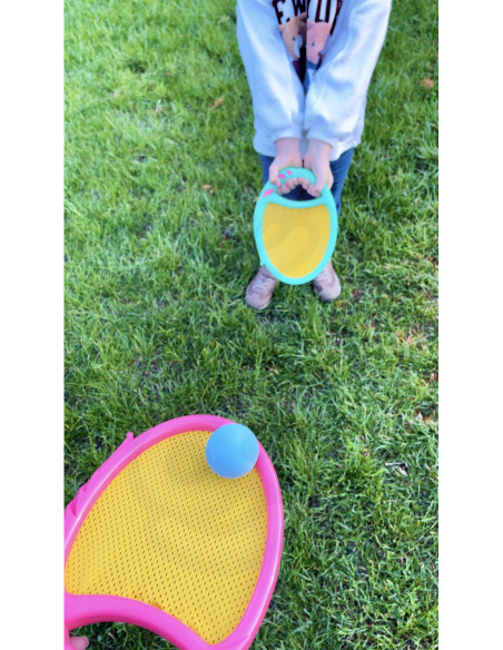 WOOPIE Gra Zręcznościowa CATCH BALL 2 Paletki + 2 Piłki