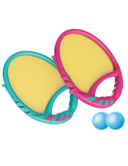 WOOPIE Gra Zręcznościowa CATCH BALL 2 Paletki + 2 Piłki