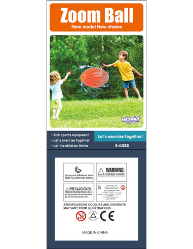 WOOPIE Zabawka Wodna Gra ZOOM BALL