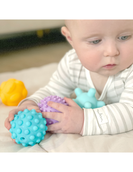 WOOPIE Klocki Sensoryczne do Ściskania 6 el.