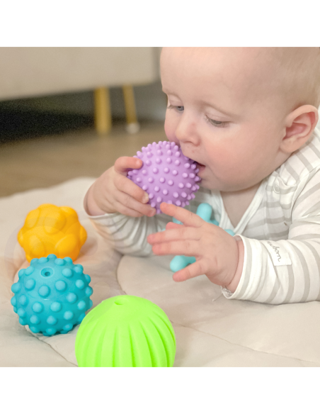 WOOPIE Klocki Sensoryczne do Ściskania 6 el.