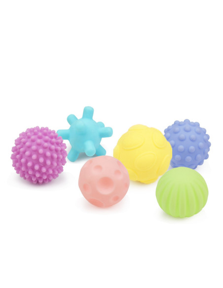 WOOPIE Klocki Sensoryczne do Ściskania 6 el.