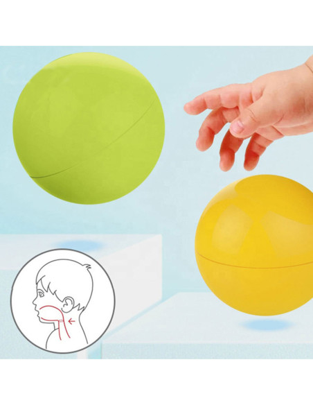 WOOPIE Kulodrom Tor Kulkowy Zestaw Spirala + 3 Kulki