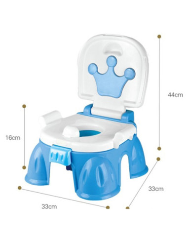 WOOPIE Pierwszy Nocnik dla Dziecka z Muzyką 3w1 Krzesełko Stopień