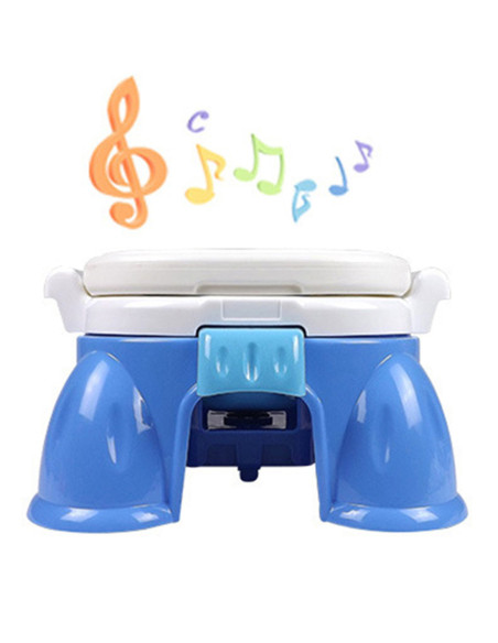 WOOPIE Pierwszy Nocnik dla Dziecka z Muzyką 3w1 Krzesełko Stopień