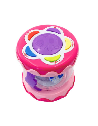 WOOPIE Bębenek Pozytywka ze Światłem Zabawka Muzyczna dla Niemowląt