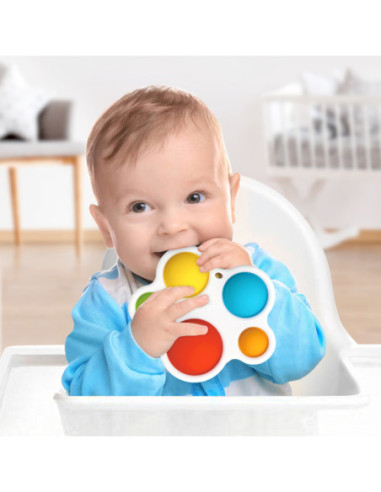 WOOPIE Zabawka Sensoryczna Gryzak Antystresowy  POP IT