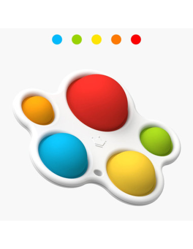 WOOPIE Zabawka Sensoryczna Gryzak Antystresowy  POP IT