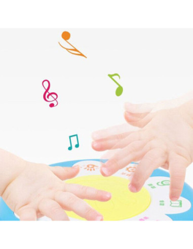 WOOPIE Bębenek Pozytywka ze Światłem Zabawka Muzyczna dla Niemowląt