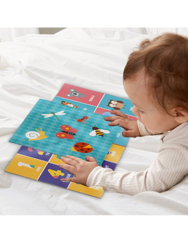 WOOPIE Zabawka Edukacyjna Sensoryczna Pani Metka Pudełeczko Chusteczek