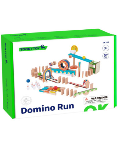 TOOKY TOY Klocki Do Budowania Domino Układanka