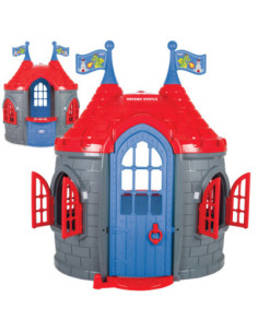 WOOPIE Garden House Castle For Princess and Knight Gray