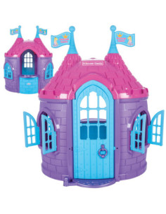 WOOPIE Garden House Castle For Princess and Knight Purple