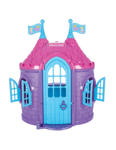 WOOPIE Domek Ogrodowy Zamek Dla Księżniczki i Rycerza Fioletowy