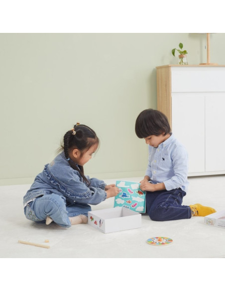 VIGA Gra Zestaw Magnetyczny Do Łowienia Rybek