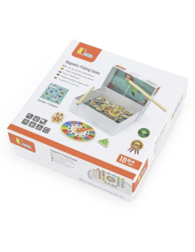 VIGA Gra Zestaw Magnetyczny Do Łowienia Rybek