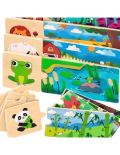 VIGA Logic Puzzle with Animals Jigsaw Puzzle