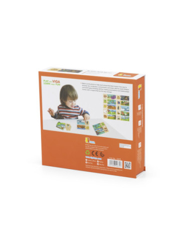 VIGA Puzzle Logiczne Ze Zwierzętami Układanka
