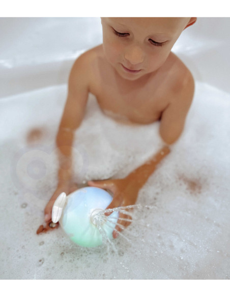 WOOPIE Zabawka do Kąpieli Wieloryb Tryskający Wodą Fontanna LED