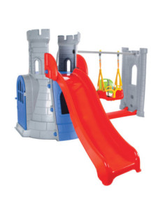 WOOPIE Playground Castle 3in1 Swing Slide 166 cm