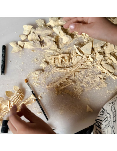 WOOPIE Zabawka Kreatywna Dinozaur Szkielet Wykopalisko Archeologiczne