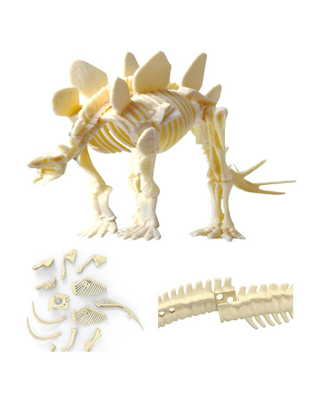 WOOPIE Zabawka Kreatywna Dinozaur Szkielet Wykopalisko Archeologiczne