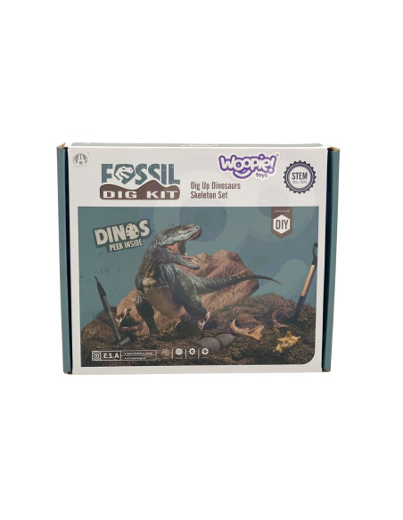 WOOPIE Wykopalisko 6w1 Dinozaur Szkielet Mały Archeolog