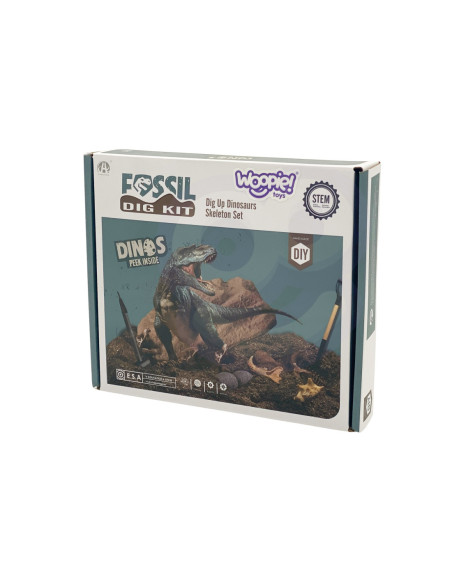 WOOPIE Wykopalisko 6w1 Dinozaur Szkielet Mały Archeolog