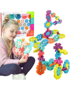 WOOPIE Klocki Konstrukcyjne Wafle Jeżyki 120 el.