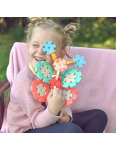 WOOPIE Klocki Konstrukcyjne Wafle Jeżyki 120 el. 2