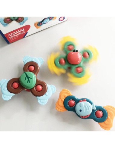 WOOPIE Spiner Zabawka Sensoryczna Edukacyjna 3w1