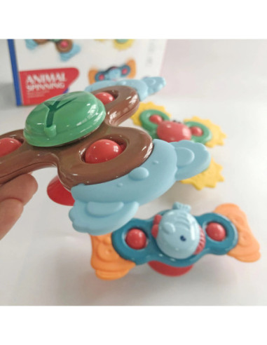 WOOPIE Spiner Zabawka Sensoryczna Edukacyjna 3w1