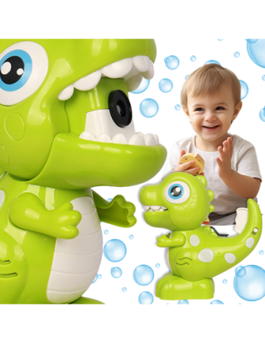 WOOPIE Maszyna Dinozaur do Robienia Baniek Mydlanych dla Dzieci