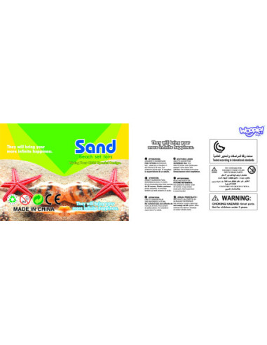 WOOPIE Zestaw do Piasku Dinozaury Wykopalisko 9 el.